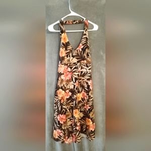 This is an AB studio floral dress size 10.
